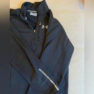 Black Under Armour Jacket Sweatshirt, Men’s Medium